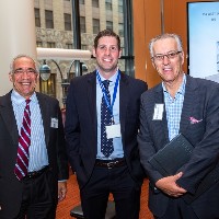 Larry Hirschfield of ELH Mgmt. , Victor Sozio, EVP of Ariel Property Advisors and Jacob Buksbaum of Time Equities