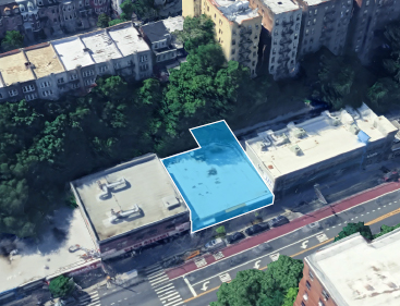 55,000 BSF Development Site:  1405-1409 Webster Avenue