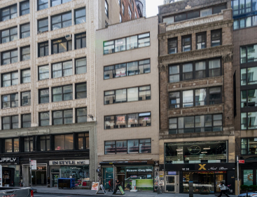 6-Story, Mixed-Use Commercial-Office Building Located in Midtown South:  34 West 36th Street