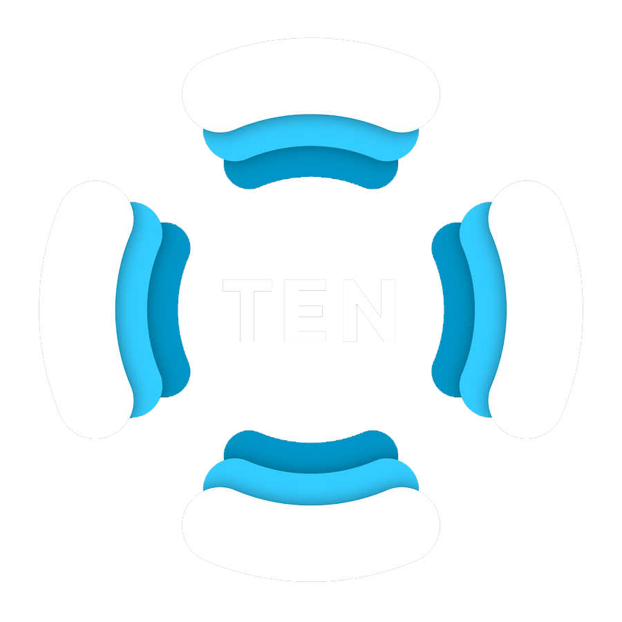 Ten Podcast logo icon