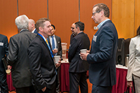 Andre Sigourney, Ariel Property Advisors; Joseph Pistilli, Pistilli Realty; 