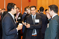 Coffee & Cap Rates Attendees, Aaron Green-Signature Bank, Matthew Swerdlow-Ariel Property Advisors