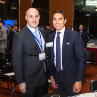 (L-R) Daniel Wechsler, Ariel Property Advisors; Jonathan Stern - Meridian Capital Group