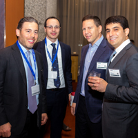 (L-R) Randy Modell, Ariel Property Advisors; Ivan Petrovic, Ariel Property Advisors; Jason Muss, Muss Development; Andy Feinberg, Ackman-Ziff