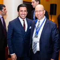 (L-R) Uri Pielet, Pielet Brothers Construction and Shimon Shkury, Ariel Property Advisors