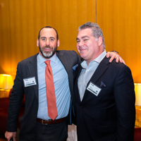 (L-R) Timothy Oberweger, TitleVest; Marc Lawrence, World Wide Land Transfer