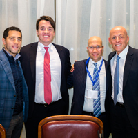 (L-R) Martin Nussbaum, Will Blodgett, Shimon Shkury and Ofer Yardeni 