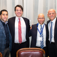 (L-R) Martin Nussbaum, Will Blodgett, Shimon Shkury and Ofer Yardeni 