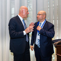 (L-R) Ofer Yardeni, Stonehenge NYC and Shimon Shkury, Ariel Property Advisors