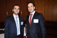 Daniel Mahfar, Ariel Property Advisors; Douglas Kohn, Newmark Knight Frank