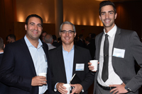 Vince Todaro, Todaro Bros; Stephen Crawford, Crawford Holdings; Marko Agbaba, Ariel Property Advisors