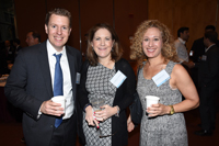 Michael Tortorici, Ariel Property Advisors; Elizabeth Genovese, Houlihan & O