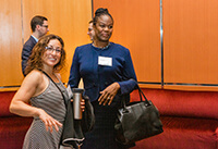 Daisy Alvardo, Ariel Property Advisors; Tamika Edwards, Legal Outreach