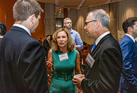 Holly Hasbrouck, Stewart Title; Jonathan Berman, Ariel Property Advisors; Guest 