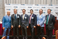 Shimon Shkury, Ariel Property Advisors; Scott Metzner, Janus Property Group; Michael Givner, Morgan Stanley; Meyer Mintz, Berdon LLP; David Schwartz, Slate Property Group; Seth Pinsky, RXR