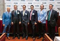 Shimon Shkury, Ariel Property Advisors; Scott Metzner, Janus Property Group; Michael Givner, Morgan Stanley; Meyer Mintz, Berdon LLP; David Schwartz, Slate Property Group; Seth Pinsky, RXR
