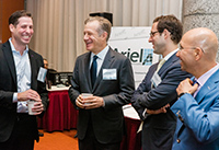 Victor Sozio, Ariel Property Advisors; Scott Metzner, Janus Property Group; Michael Givner, Morgan Stanley; Shimon Shkury, Ariel Property Advisors 