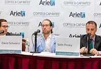 Michael Givner, Morgan Stanley; David Schwartz, Slate Property Group; Seth Pinsky, RXR