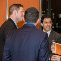 (L-R) Victor Sozio, Ariel Property Advisors; Josh Berkowitz, Ariel Property Advisors; Uri Peilet, Ariel Property Advisors