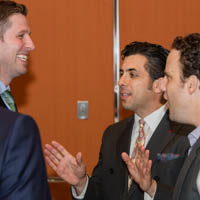 (L-R) Josh Berkowitz, Ariel Property Advisors; Victor Sozio, Ariel Property Advisors; Uri Peilet, Ariel Property Advisors