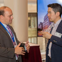 (L-R) Scot Hirshfield, Ariel Property Advisors; Danny Fung, Bridge Mason Advisors