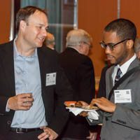 (L-R) Randy Lewis, The Ashtin Group, Inc.; Jovaun Boyd, New Vista Equity Group