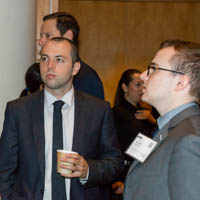 (L-R) Daniel Tropp, Ariel Property Advisors; Benjamin Mazzara, Bisnow