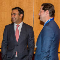 Qahir Madhany, The Blackstone Group; Jason Hart, The Carlyle Group