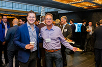 Guy Hananya, The Hakimian Organization; Marc Mathios, Ace Apparel & Promotions 
