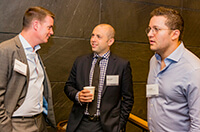 Greg Roberts, SKF  ; Daniel Tropp, Avison Young; Guy Hananya, The Hakimian Organization 