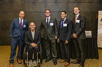 Shimon Shkury, Ariel Property Advisors; Rick Gropper, Camber Realty; Mark Stagg, Stagg Group; Radame Perez, Mastermind; Jason Gold, Ariel Property Advisors