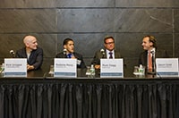 Rick Gropper, Camber Realty; Radame Perez, Mastermind; Mark Stagg, Stagg Group; Jason Gold, Ariel Property Advisors
